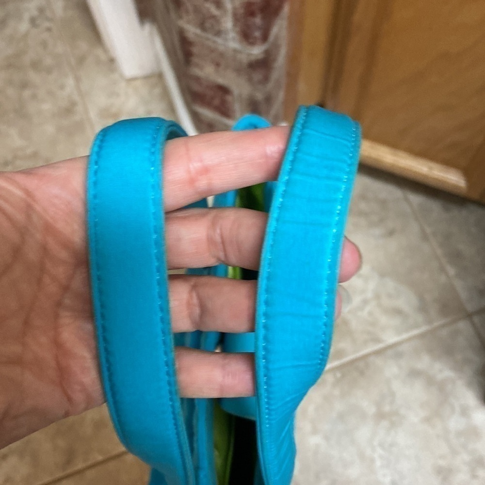 Teal Vera Bradley shoulder bag 2 straps - Picture 5 of 6